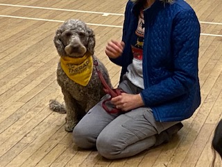 A V.I.P Visitor to 3rd A Reigate Brownies