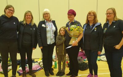 Jo Hayward Receives the Girlguiding Hero Award!